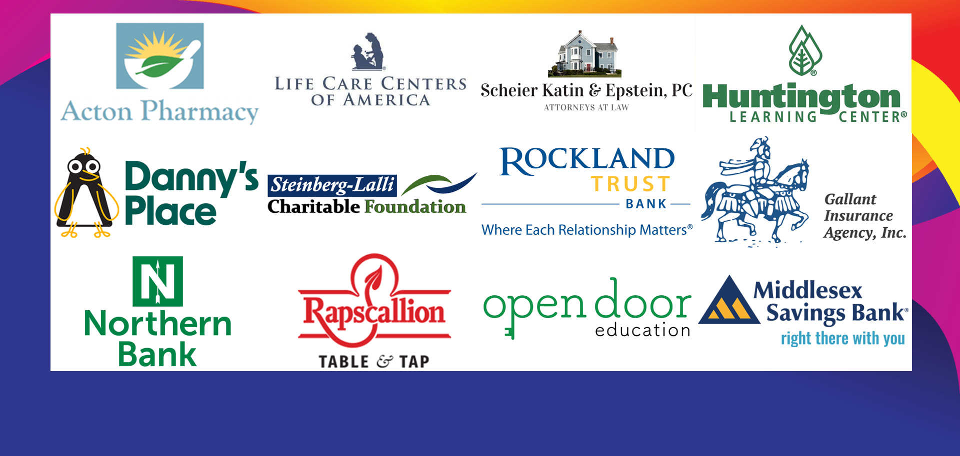 Thank You To Our 2026 Sponsors!