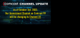 Comcast Channel Update